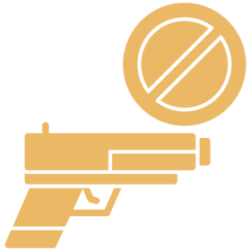 No firearms allowed icon