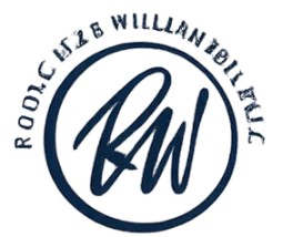 Rodriguez & Williamson circular RW monogram logo